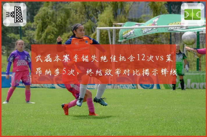 武磊本赛季错失绝佳机会12次vs莱昂纳多5次,终结效率对比揭示锋线差距